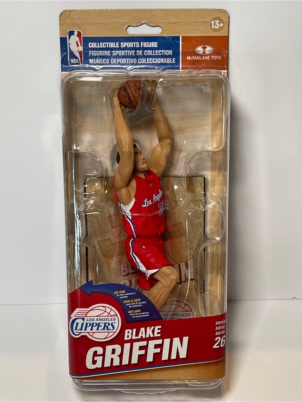 Blake Griffin LA Clippers Series 26 McFarlane - Red VARIANT Jersey - NEW